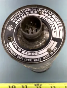 GE Electrical TS0-C49A Tachometer Indicator  P/N: 8DJ81LZF2 Gulfstream